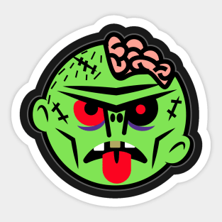 Zombie Emoji Sticker